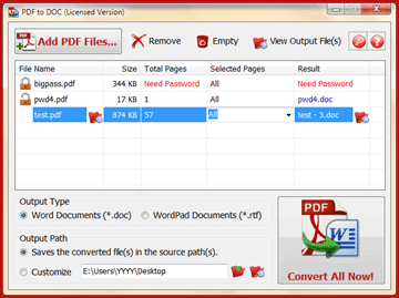 Main Interface